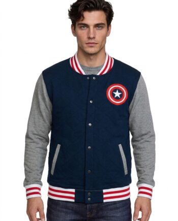 Captain America Varsity Jacket
