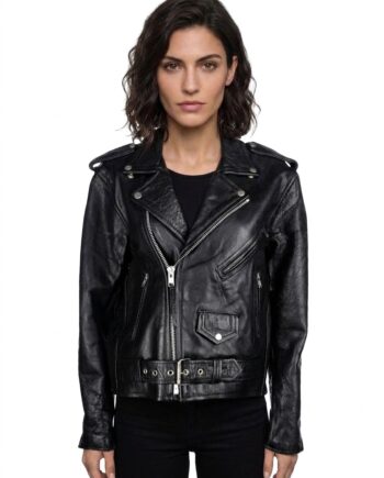 Wanda Woodward Crybaby Traci Lords Leather Jacket