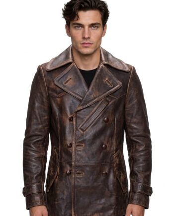 Gustav Sebald Leather Coat