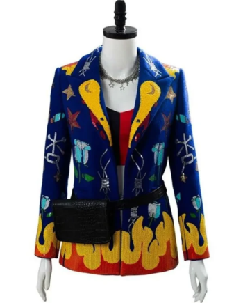 Harley Quinn Birds Of Prey Wool Blazer
