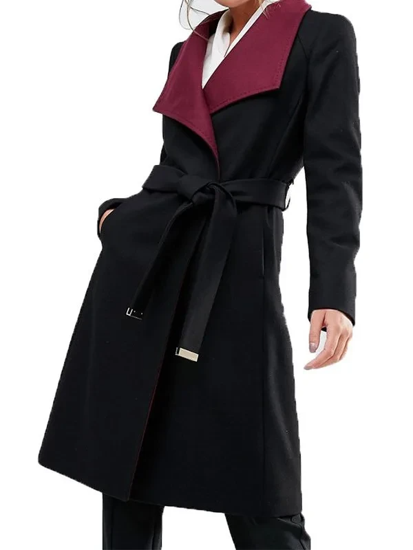 Hermione Lodge Riverdale Black Trench Coat 2 Hermione Lodge Riverdale Black Trench Coat