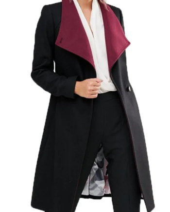 Hermione Lodge Riverdale Black Trench Coat
