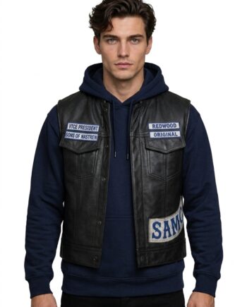 Jax Teller SAMCRO Leather Vest