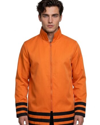 Naruto Uzumaki 7th Hokage Orange Jacket