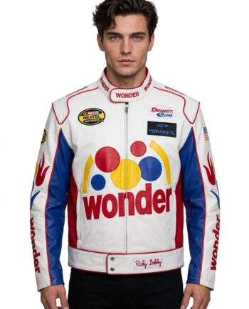 Ricky Bobby Wonder Leather Jacket