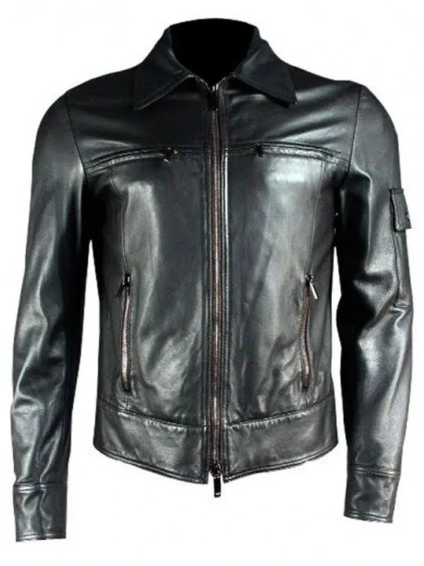 Topher Grace Spiderman 3 Leather Jacket 1 Topher Grace Spiderman 3 Leather Jacket