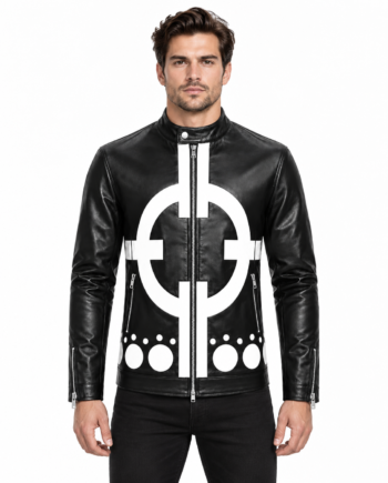 Bartholomew Kuma One Piece Black Bomber Leather Jacket
