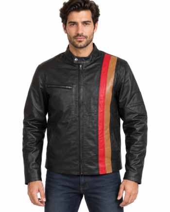 Cyclops X-Men Origins James Marsden Black Leather Jacket