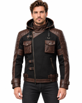 Expedition 33 Brown Distressed Tactical Jacket