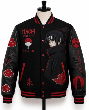 Itachi Anime Varsity Jacket