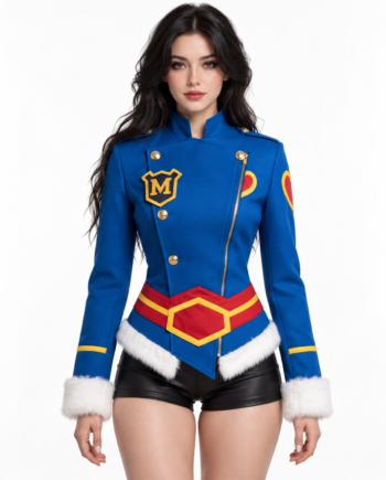 Maomao Apothecary Diaries Blue Military Cosplay Cotton Jacket