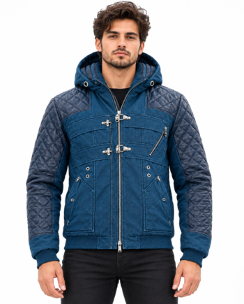 Nero Devil May Cry 5 Blue Hooded Jacket