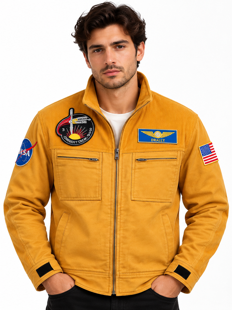 Project Hail Mary Yellow Sci Fi Cosplay Cotton Jacket 1 Project Hail Mary Yellow Sci Fi Cosplay Cotton Jacket