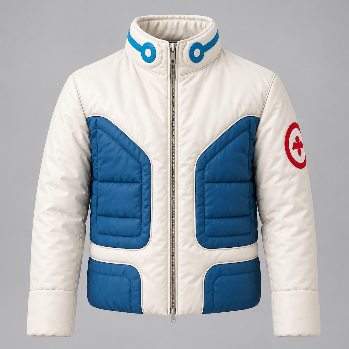 Sci-Fi Racing Video Game Puffer Jacket 1 Sci-Fi Racing Video Game Puffer Jacket