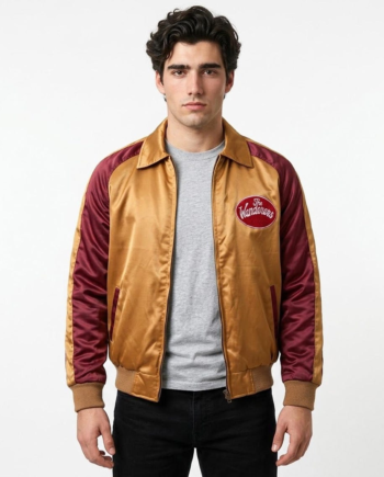 The Wanderers Richie Gennaro Golden Varsity Satin Jacket