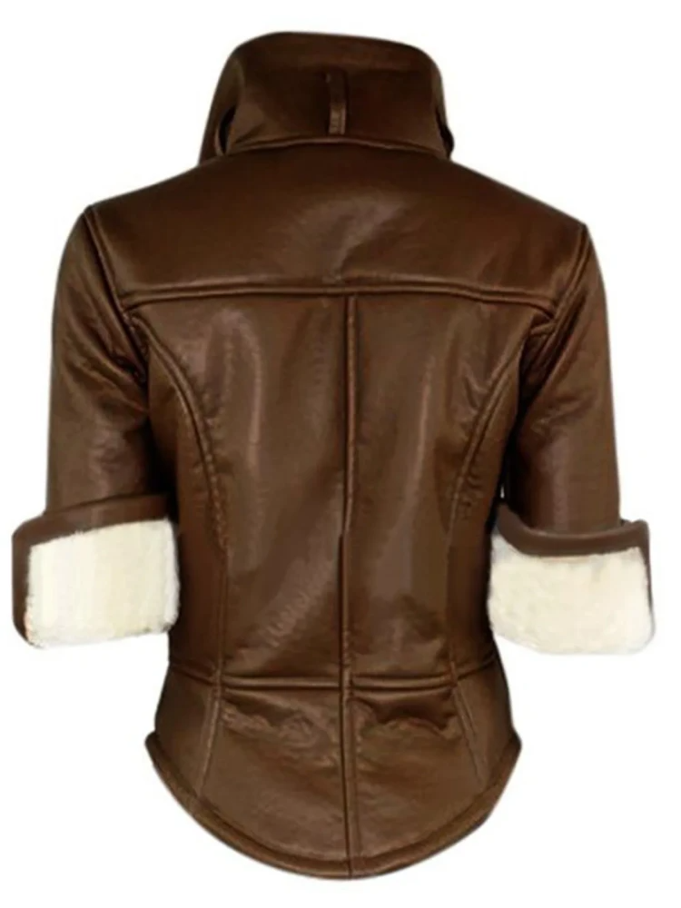Tracer Overwatch Games Brown Jacket 2 Tracer Overwatch Games Brown Jacket