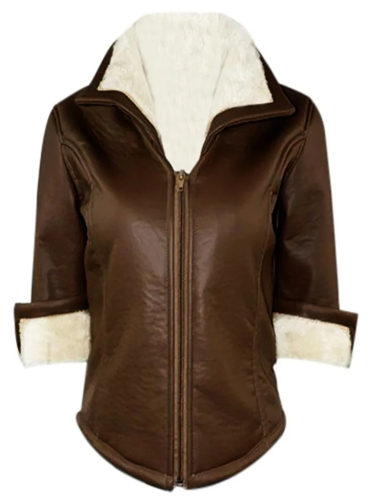 Tracer Overwatch Games Brown Jacket 1 Tracer Overwatch Games Brown Jacket